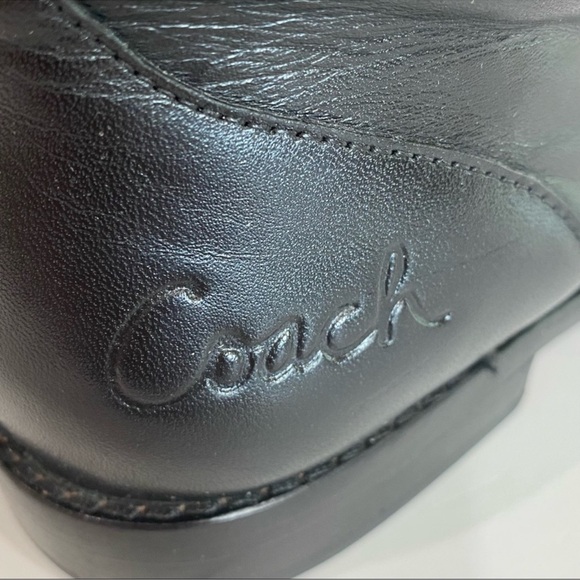Coach Cheyenne Over The Knee Genuine Leather Boots - Picture 9 of 10